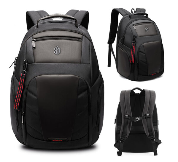 ARCTIC HUNTER τσάντα πλάτης B00341 με θήκη laptop 15.6", 30L, μαύρη - Image 4