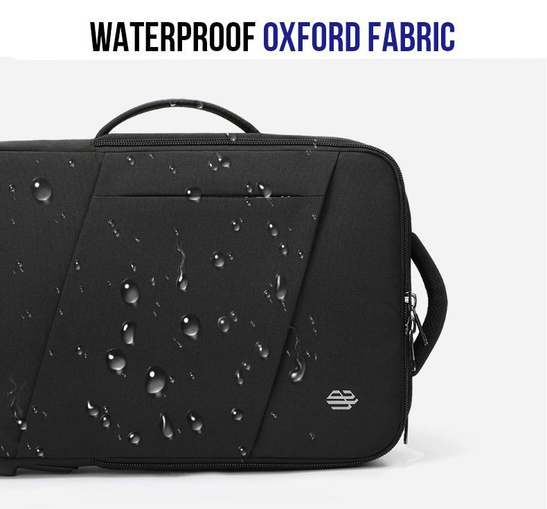 ARCTIC HUNTER τσάντα πλάτης B00345 με θήκη laptop 15.6", USB, 19-32L, μαύρη - Image 9