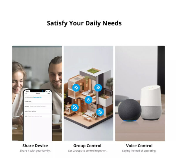 SONOFF smart διακόπτης BASICR4, WiFi, 10A - Image 9