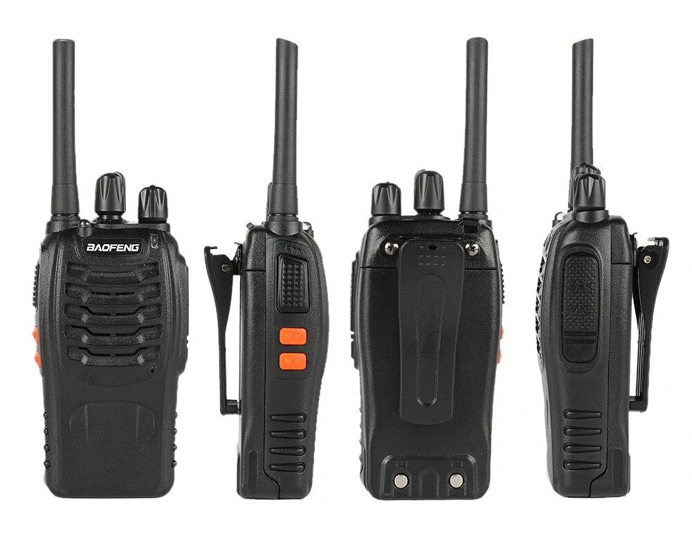 BAOFENG σετ ασύρματοι πομποδέκτες BF-88E, PMR, 0.5W, μαύρο, 2τμχ - Image 3