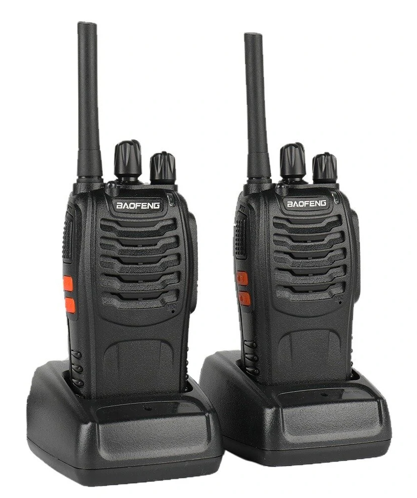 BAOFENG σετ ασύρματοι πομποδέκτες BF-88E, PMR, 0.5W, μαύρο, 2τμχ - Image 4