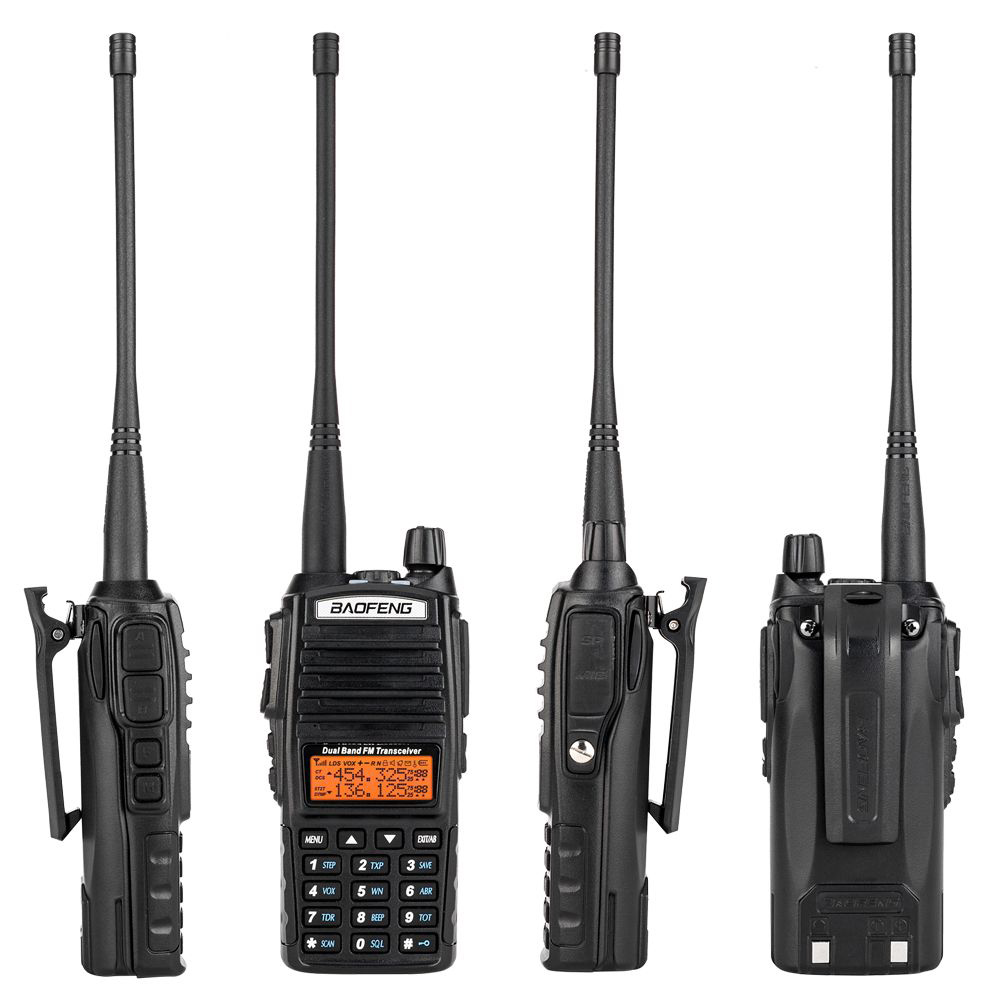 BAOFENG ασύρματος πομποδέκτης UV-82, VHF/UHF, 8W, μαύρος - Image 3