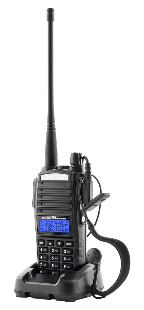 BAOFENG ασύρματος πομποδέκτης UV-82, VHF/UHF, 8W, μαύρος - Image 5