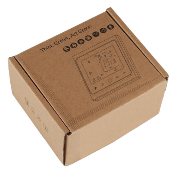 Smart θερμοστάτης αερίου BHT-002-GCLW, WiFi, χωνευτός, λευκός - Image 5