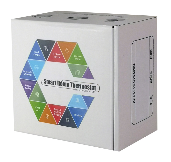 Smart θερμοστάτης αερίου BHT-15GCLW, WiFi, χωνευτός, μαύρος - Image 5