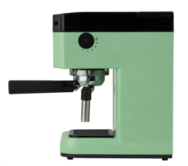 BRIEL μηχανή espresso B15, 20 bar, πράσινη - Image 3