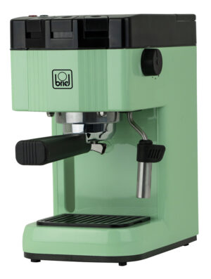 BRIEL μηχανή espresso B15, 20 bar, πράσινη