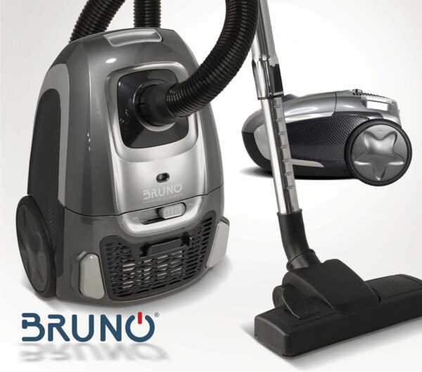 BRUNO ηλεκτρική σκούπα BRN-0136, 800W, 3.5lt, γκρι - Image 9