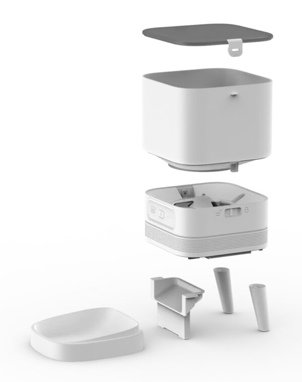 BRUNO smart ταΐστρα κατοικίδιων BRN-0232, 4L, WiFi, λευκή - Image 8