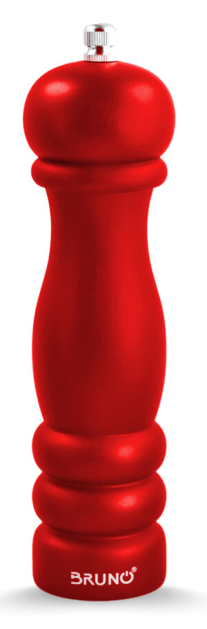 BRUNO μύλος αλατιού-πιπεριού BRN-0278 με κεραμική κεφαλή, κόκκινος
