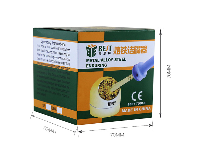 BEST Καθαριστικό μύτης κολλητηριού με συρμάτινο σφουγγάρι - Image 3