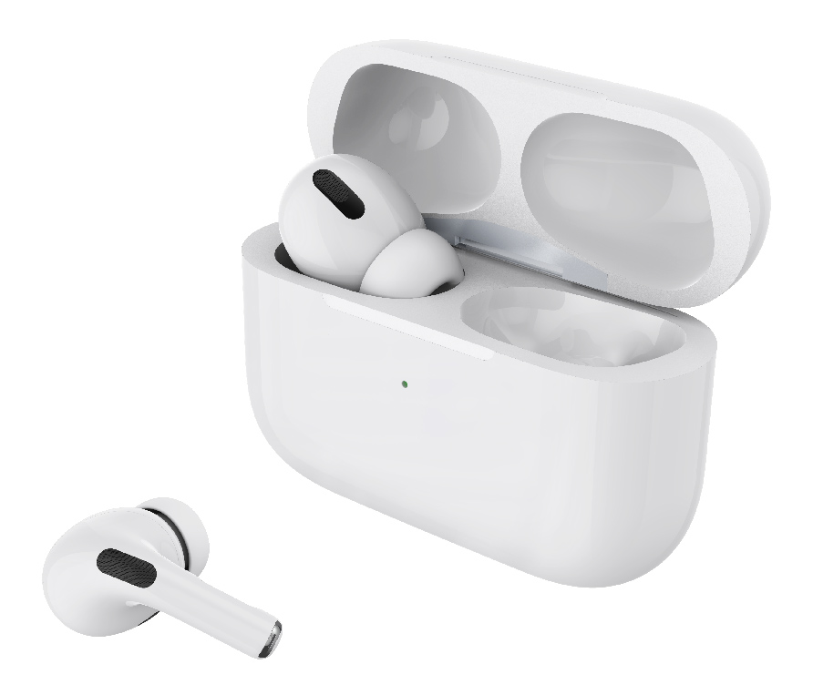 CELEBRAT earphones με θήκη φόρτισης C300 Pro, True Wireless, 13mm, 30/300mAh, λευκά - Image 3