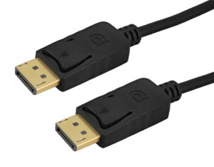 POWERTECH καλώδιο DisplayPort CAB-DP084, 4K/60Hz, 18 Gbps, 2m, μαύρο