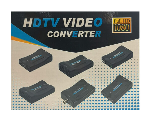Αντάπτορας SCART σε HDMI CAB-H152, 10.2Gbps, NTSC & PAL, μαύρος - Image 3