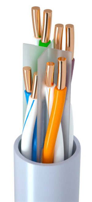 POWERTECH καλώδιο δικτύου CAB-N291, Cat 6 U/UTP, CCA, 24AWG, 100m, γκρι