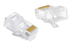 POWERTECH βύσμα RJ45 CAB-N446, Cat 6/6a UTP, διάφανο, 50τμχ
