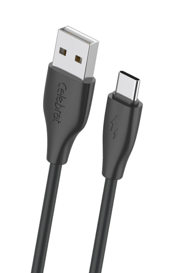 CELEBRAT καλώδιο USB-C σε USB CB-31A, 15W, 480Mbps, 1m, μαύρο