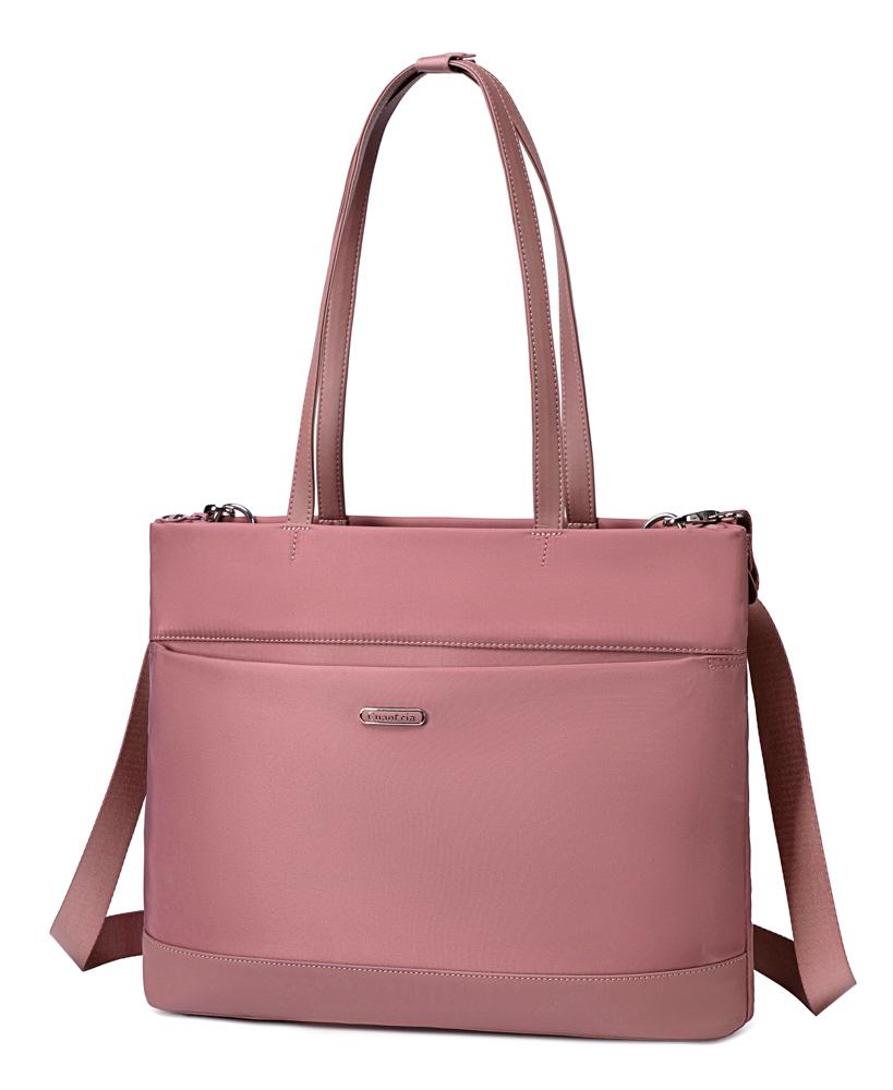 CHANTRIA γυναικεία τσάντα ώμου CB00789 για laptop 15.6", 12L, μωβ