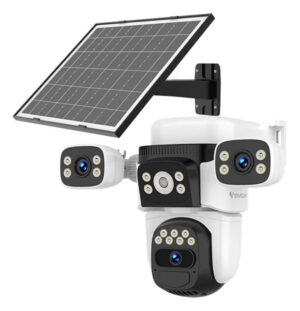 VSTARCAM smart ηλιακή κάμερα CB621SR, triple lens, 2MP, WiFi, SD, PTZ, IP66