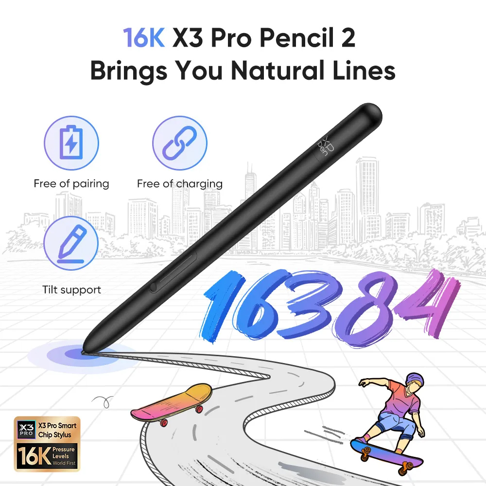 XP-PEN έγχρωμο ψηφιακό σημειωματάριο Magic Note Pad με γραφίδα, 10.95", 6/128GB, Android 14, 8000mAh, λευκό - Image 4