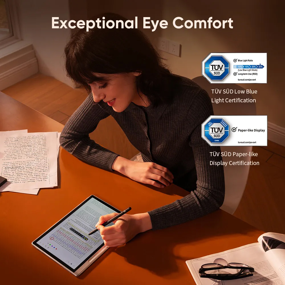 XP-PEN έγχρωμο ψηφιακό σημειωματάριο Magic Note Pad με γραφίδα, 10.95", 6/128GB, Android 14, 8000mAh, λευκό - Image 8