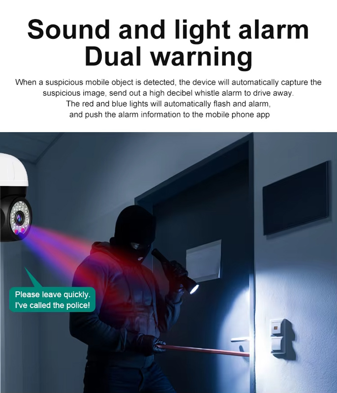 VSTARCAM smart κάμερα CS662, 3MP, WiFi, PTZ, SD, IP66 - Image 4