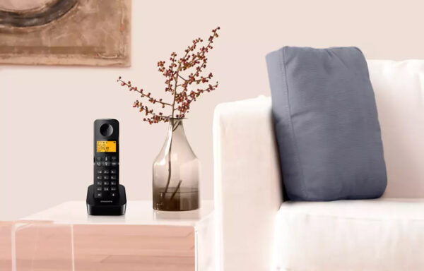 PHILIPS ασύρματο τηλέφωνο D2601B-34, με ελληνικό μενού, μαύρο - Image 3