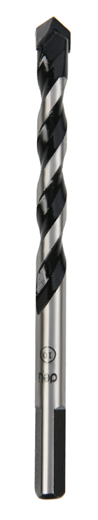 DELI σετ τρυπάνια DH-BWZ010-E1 για τοίχο/μέταλλο/ξύλο, 45# YG6X, 10x120mm, τρίπλευρο, 5τμχ