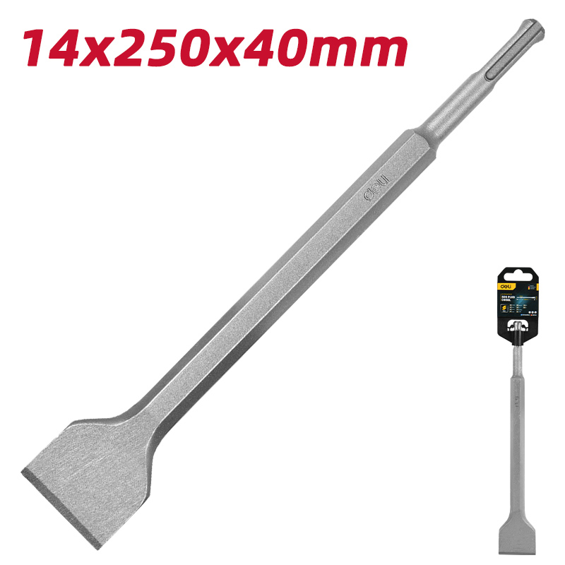 DELI καλέμι DH-YBZ40250-E1 για κρουστικό δράπανο, SDS Plus, 40mm, 250mm - Image 2