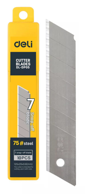 DELI ανταλλακτικές λεπίδες DL-DP05, 25mm, 10τμχ