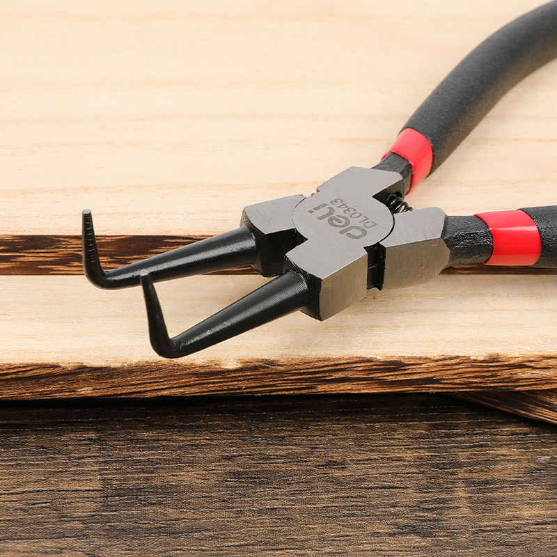 DELI ασφαλειοτσίμπιδο κυρτό DL0343, εξωτερικό, 175mm - Image 2