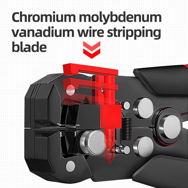 DELI αυτόματος απογυμνωτής καλωδίων DL2017, 0.2-6mm², 200mm - Image 2
