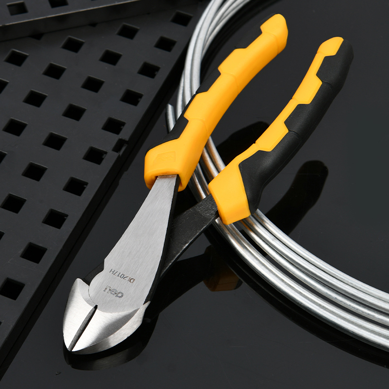 DELI πλαγιοκόφτης DL2017H με αντιολισθητικές λαβές, heavy duty, 180mm - Image 2