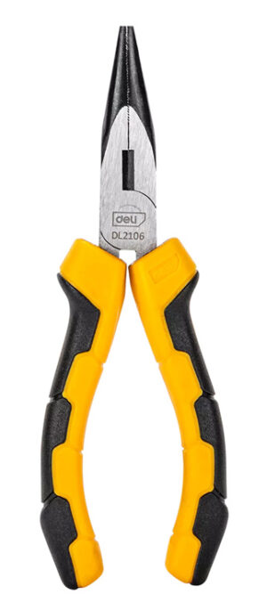 DELI μυτοτσίμπιδο ίσιο DL2106 με αντιολισθητικές λαβές, 160mm