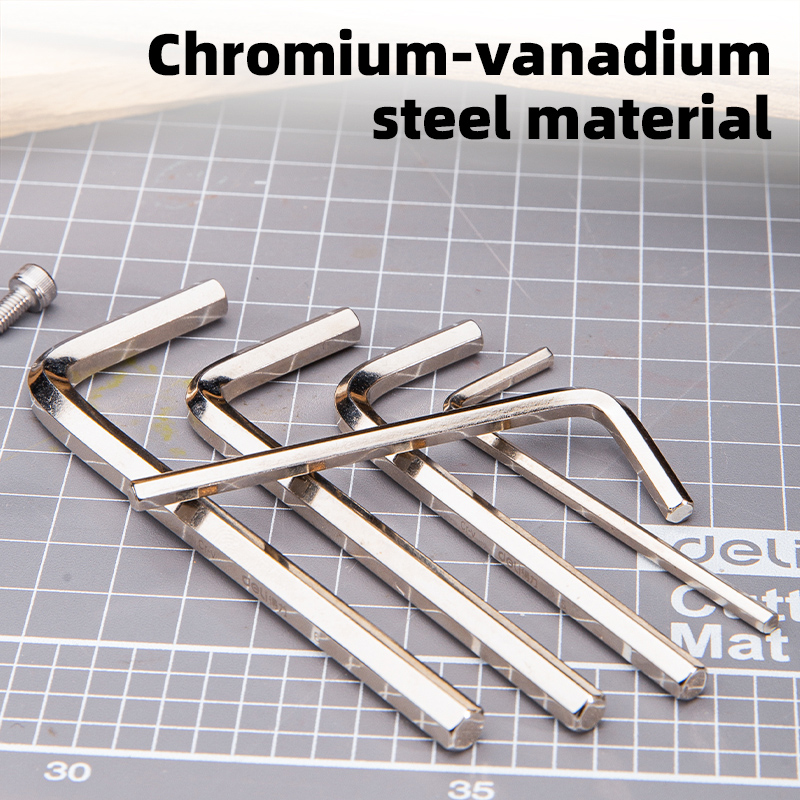 DELI σετ κλειδιά Allen DL230008 σε σχήμα L, 1.5-6mm, 8τμχ - Image 3