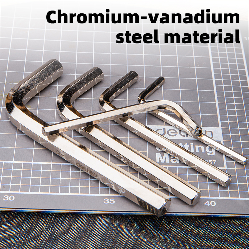 DELI σετ κλειδιά Allen DL230009 σε σχήμα L, 1.5-10mm, 9τμχ - Image 3