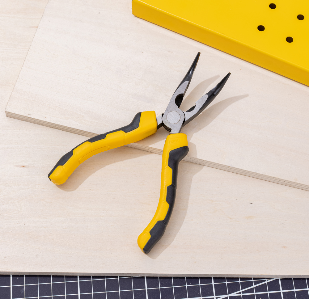 DELI μυτοτσίμπιδο κυρτό DL2306 με αντιολισθητικές λαβές, 160mm - Image 3