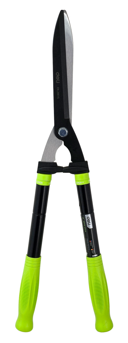 DELI ψαλίδι θάμνων DL2805 με αντιολισθητικές λαβές, πτυσσόμενο, 640-840mm