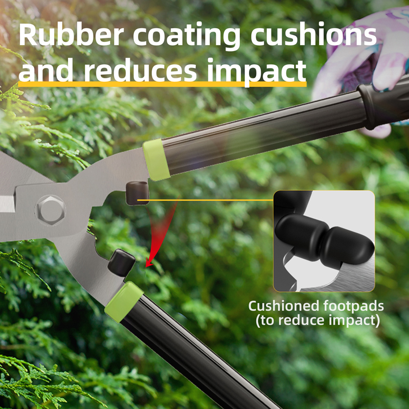 DELI ψαλίδι θάμνων DL2806 με αντιολισθητικές λαβές, 520mm - Image 3