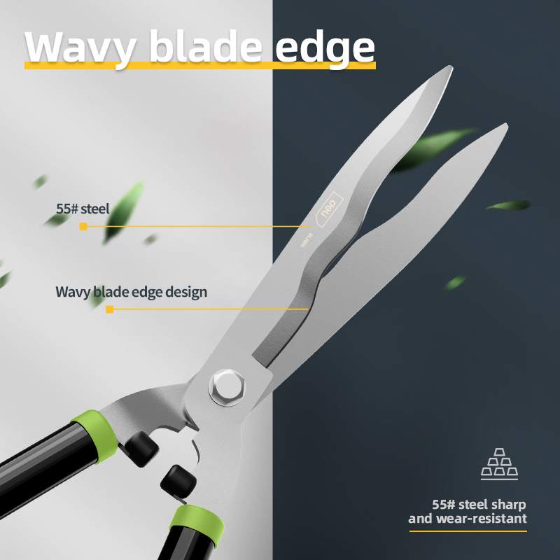 DELI ψαλίδι θάμνων DL2806 με αντιολισθητικές λαβές, 520mm - Image 4