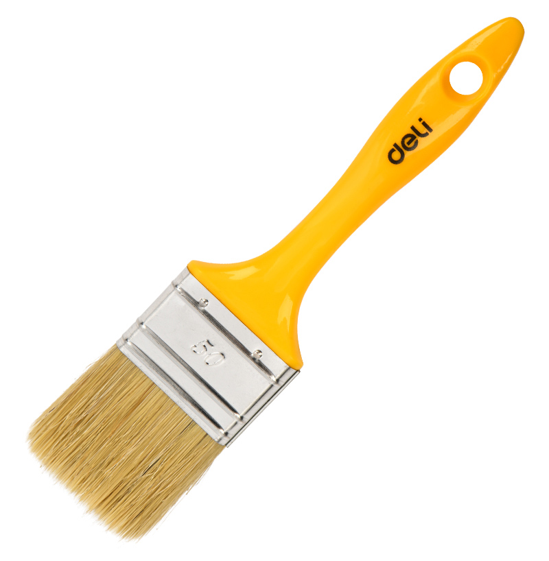 DELI πινέλο βαφής DL509135 με φυσικές τρίχες, πλαστική λαβή, 50mm