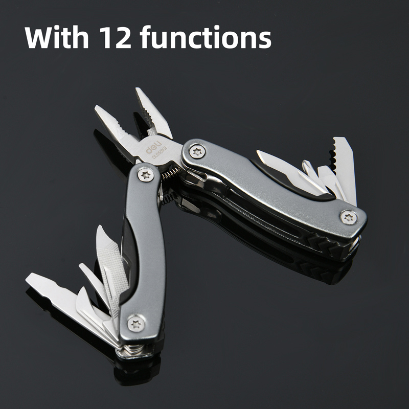 DELI πολυεργαλείο 12 σε 1 DL555101, πτυσσόμενο, 105mm - Image 2
