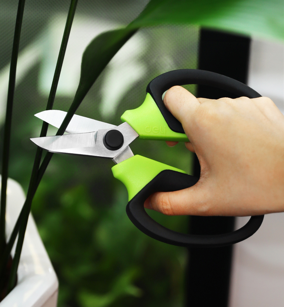 DELI ψαλίδι κλαδέματος DL580100A με μέγιστη διάμετρο κοπής 4mm, 165mm - Image 2