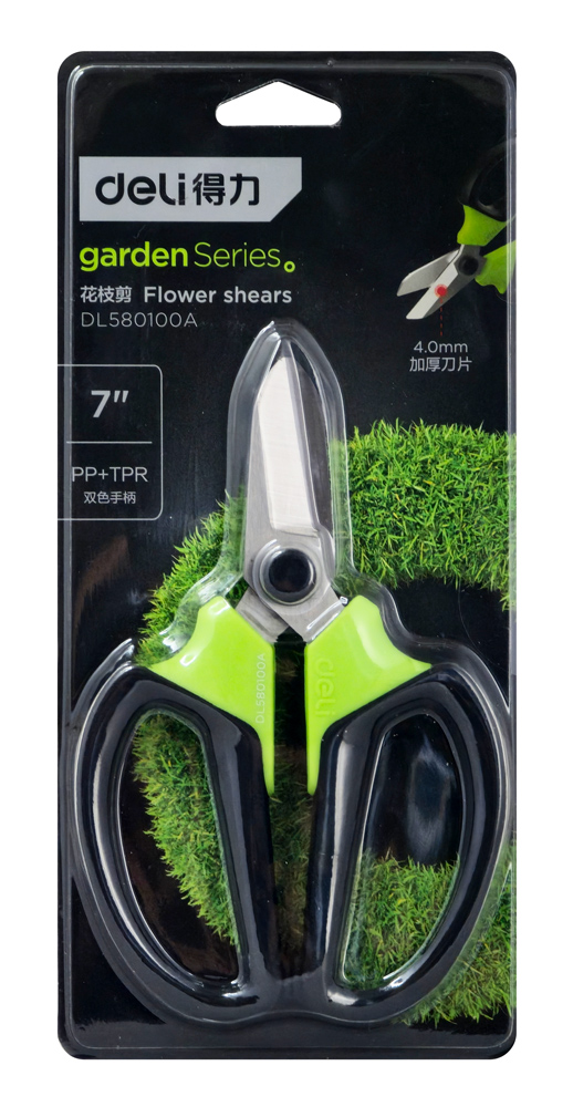 DELI ψαλίδι κλαδέματος DL580100A με μέγιστη διάμετρο κοπής 4mm, 165mm - Image 3