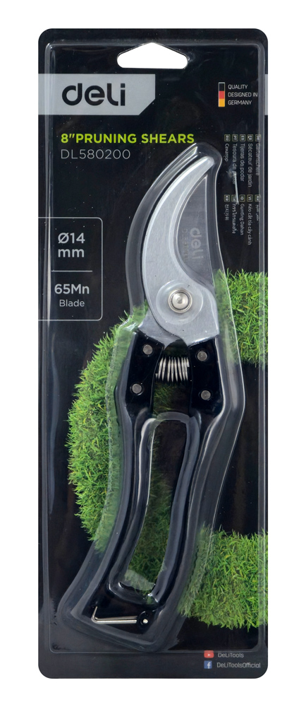 DELI κλαδευτήρι DL580200 με μέγιστη διάμετρο κοπής 14mm, 200mm - Image 5