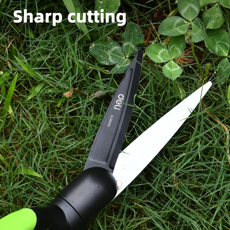 DELI ψαλίδι χλόης/θάμνων DL580351 με αντιολισθητικές λαβές, 340mm - Image 2