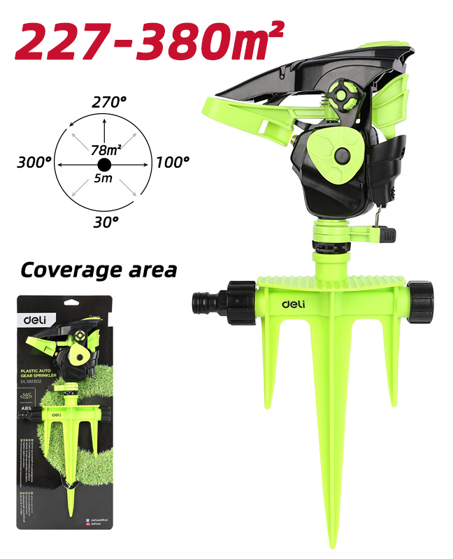 DELI καρφωτό παλμικό μπεκ DL581302 με μέγιστη γωνία ρίψης 360° - Image 4