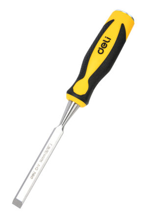 DELI σκαρπέλο ξύλου DL6214-E1 με αντιολισθητική λαβή, 14mm