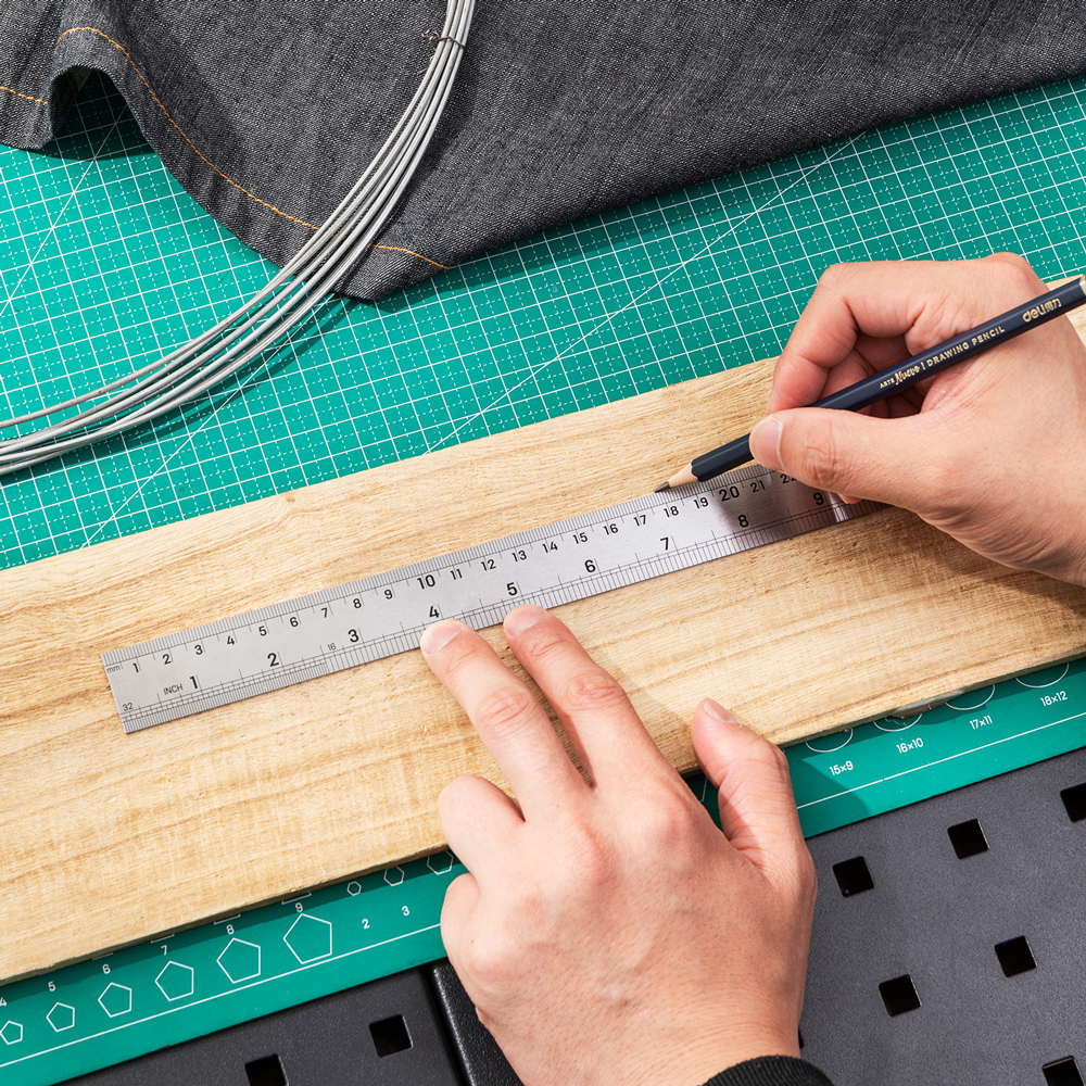 DELI μεταλλικός χάρακας DL8030Y, ανοξείδωτο ατσάλι, 12"/30cm, ασημί - Image 2