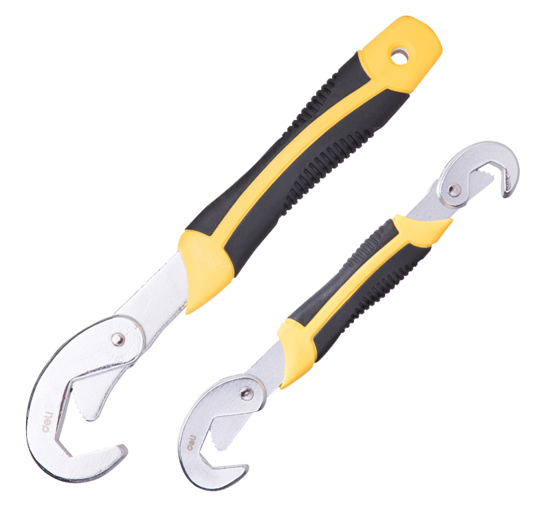 DELI σετ γαντζόκλειδα DL932-2, με αντιολισθητική λαβή, 9-32mm